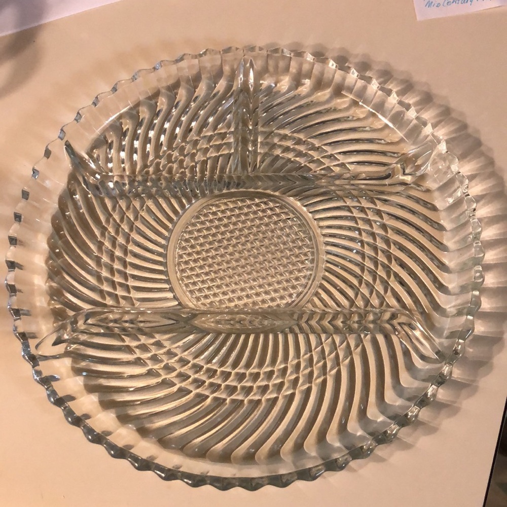 Mid Century Modern 4 part Relish Dish